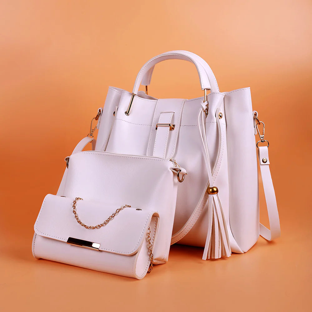 QUEEN Pink 3PCS BAGSET