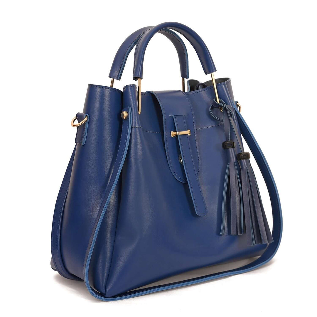 QUEEN Blue 3PCS BAGSET