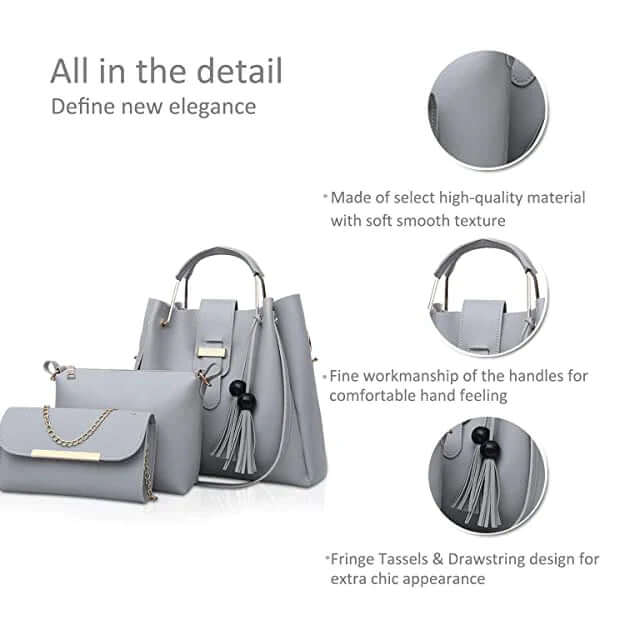 QUEEN Green 3PCS BAGSET