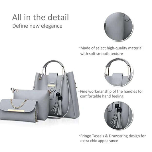QUEEN Green 3PCS BAGSET